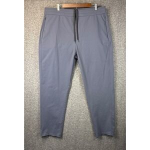 Public Rec All Day Every Day Pants Men Size 40 Slate Grey Stretch Tapered Lounge
